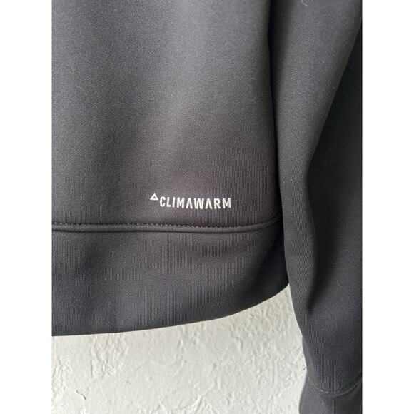 Adidas Pittsburgh Penguins NHL Hoodie Jacket Small Black ClimaWarm Full Zip - Picture 9 of 11